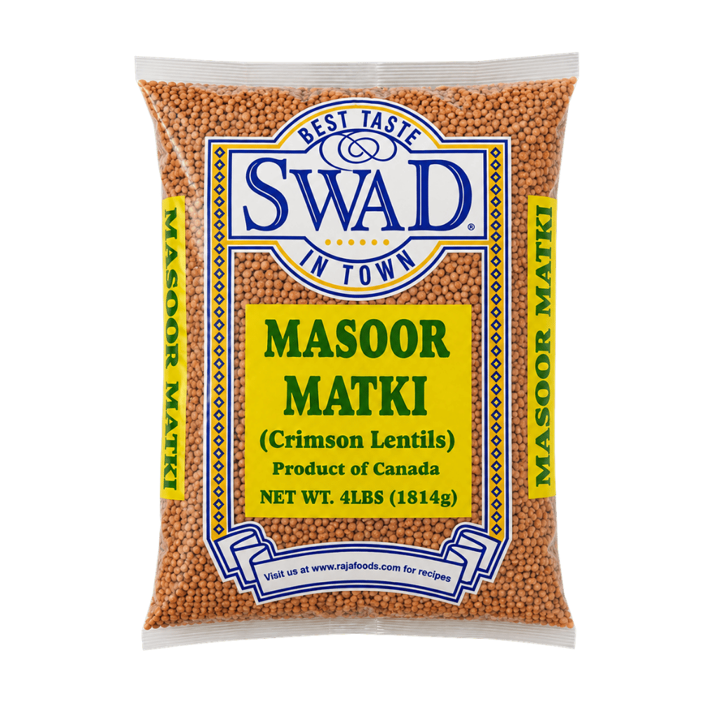 Swad Masoor Matki Crimson Lentils 4 lb buy online USA - 1